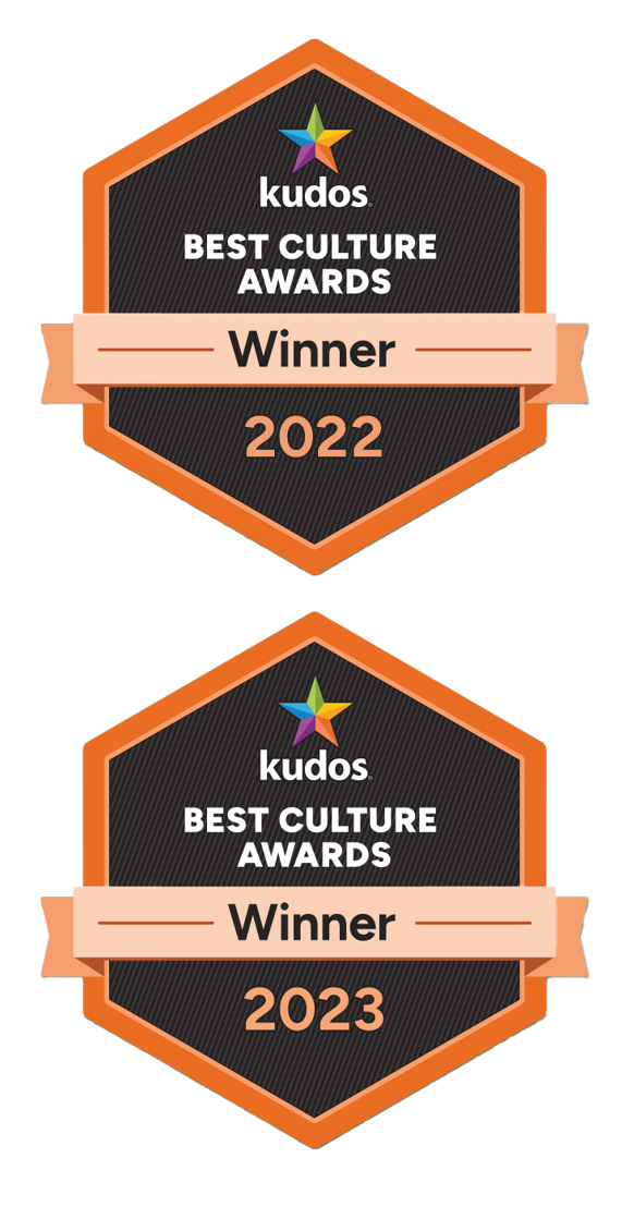 Kudos Awards 2022-2023 stacked